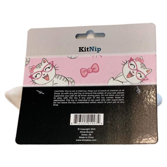 KitNip Kitty Cat Interactive Music Wand Catnip Plush 50's Theme New Lot of 3 Toy - Picture 4 of 6